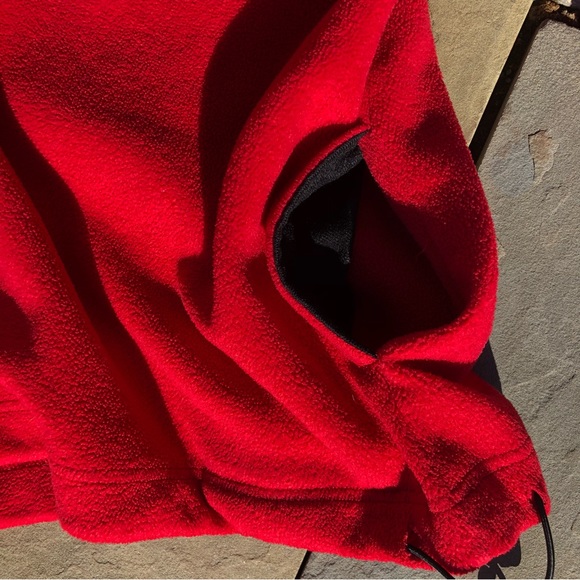 Y2K Gorpcore Red Quarter Zip Fleece - Picture 7 of 8